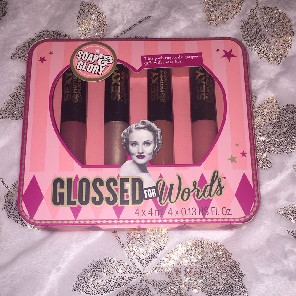 Soap and glory "glossed for words"